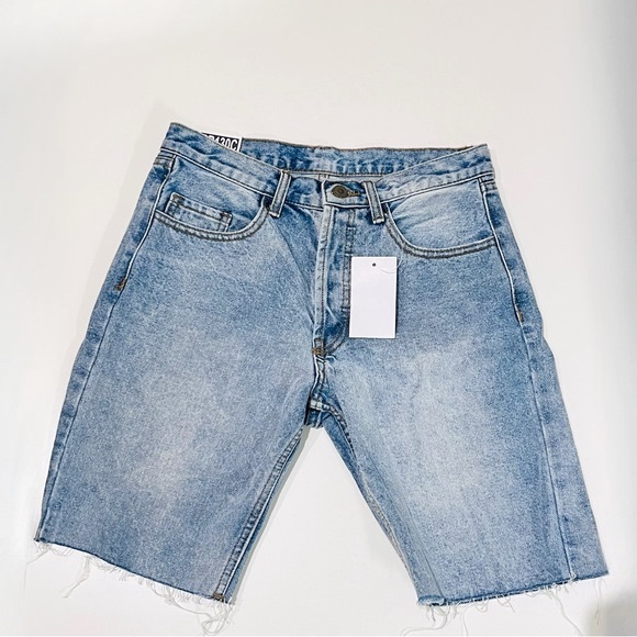 Brandy Melville Pants - NWT Brandy Melville 90s Low Waist Denim Jean Bermuda Cut Off Shorts